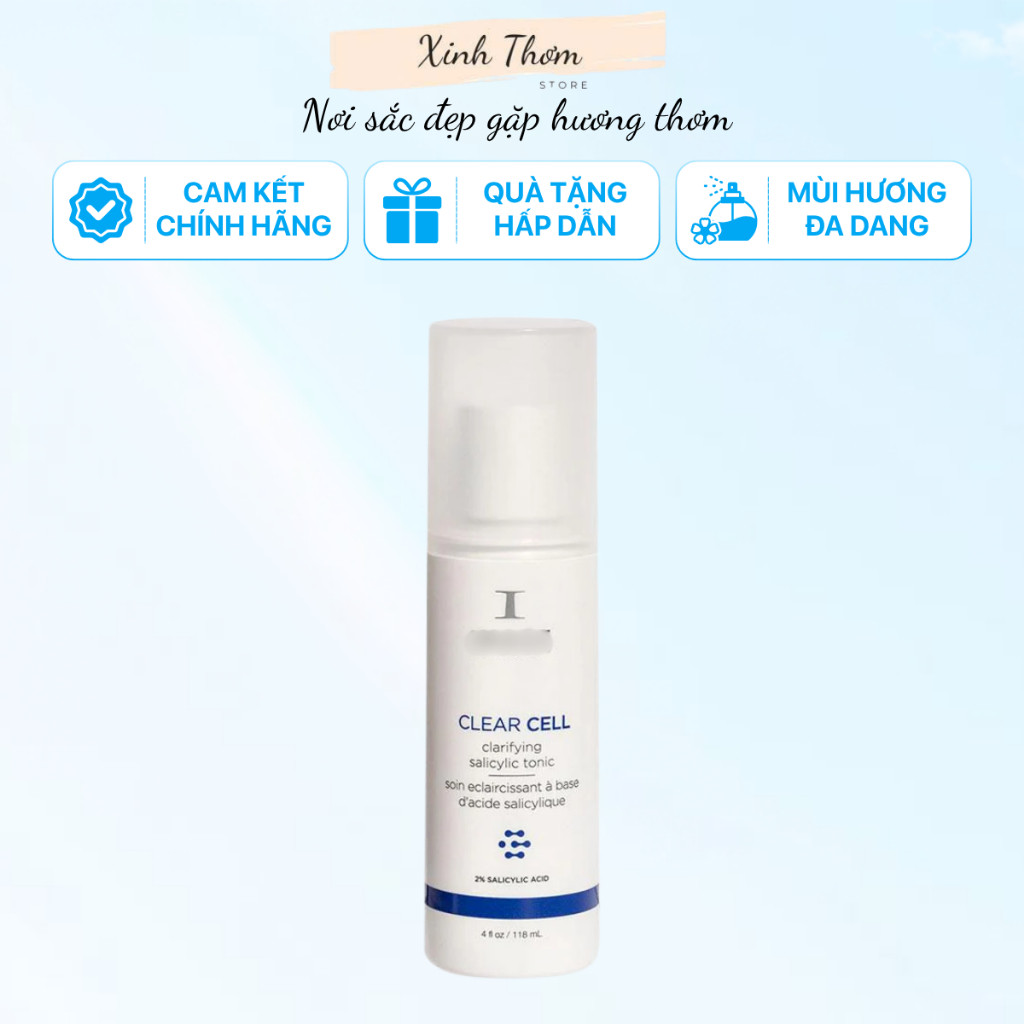 Image Clear Cell Clarifying Salicylic Tonic 118ml - toner BHA da dầu mụn - kiềm dầu, se khít lỗ chân