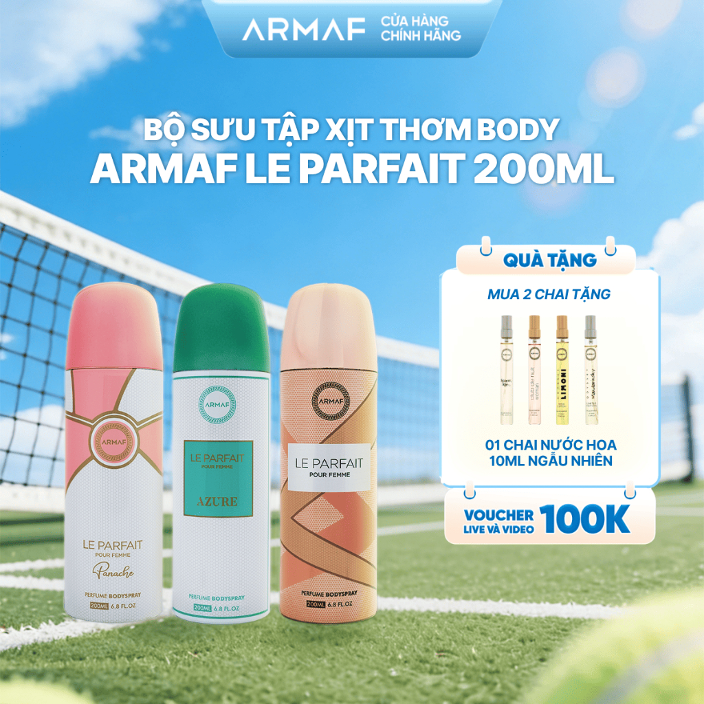 Xịt Body Spray Nữ ARMAF Club De Nuit Women 200ml