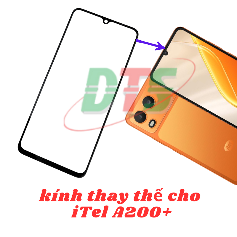 Mặt kính ép cho Itel A200 Plus (Itel A200+)