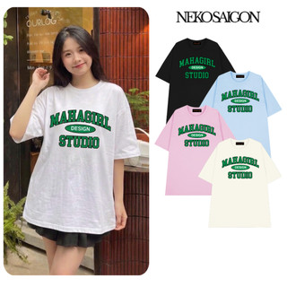 Áo thun form rộng nam nữ unisex Neko.sg ATL401