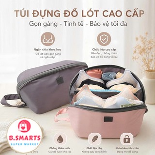 Túi Đựng Áo Ngực Sắp Xếp Gọn Gàng Vali Du Lịch, Túi Đồ Lót Nữ Vải Dù Chống Thấm Bảo Vệ Đồ Tuyệt Đối
