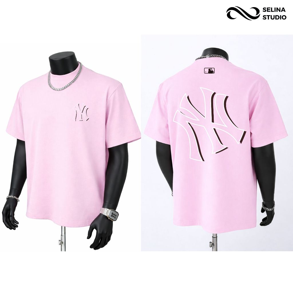 Áo Thun NY Bóng Unim Fashion Phong Cách Streetwear Âu Mỹ Hottrend Form Rộng Chất Liệu Cotton Cao Cấp
