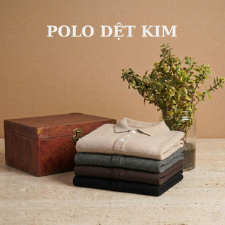 Áo Polo Len cộc tay HELLOYOU, Chất vải Dệt kim cao cấp, mát, mịn, co dãn phong cách Hàn Quốc.