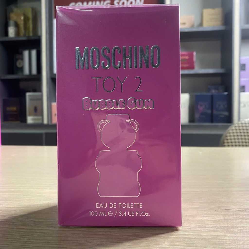 Moschino Toy 2 Bubble Gum EDT 100ml – Nước Hoa Nữ Ngọt Kẹo Trẻ Trung | Full Seal Có Tem Nhập Khẩu Ch