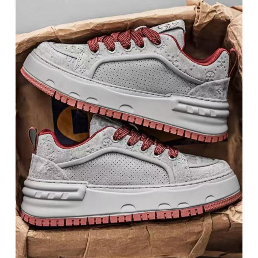 Giày sneaker nam LAKINTA giày thể thao nam đơn giản đế cao su mềm LKT22