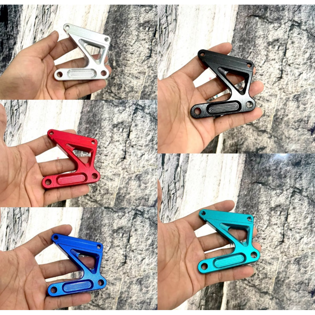 Pat mobin sườn MSD gắn xe SH Việt Nam nhôm CNC