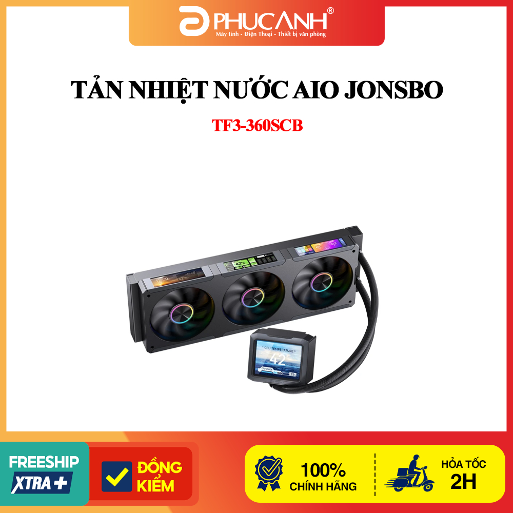 Tản nhiệt nước AIO JONSBO TF3-360SCB Black