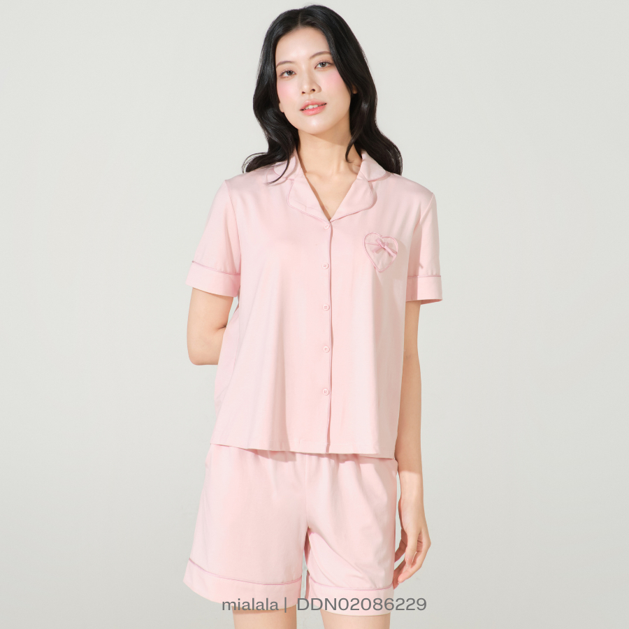 Bộ Mặc Nhà Mialala  6229 Nữ Chất Liệu Cotton Thiết Kế Basic, Mềm Mát, Không Nhăn Thấm Hút Mồ Hôi Tốt | BigBuy360 - bigbuy360.vn