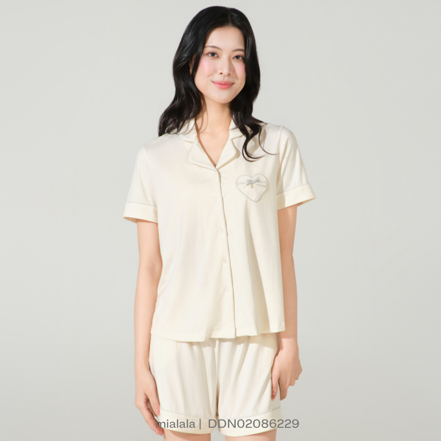 Bộ Mặc Nhà Mialala  6229 Nữ Chất Liệu Cotton Thiết Kế Basic, Mềm Mát, Không Nhăn Thấm Hút Mồ Hôi Tốt | BigBuy360 - bigbuy360.vn