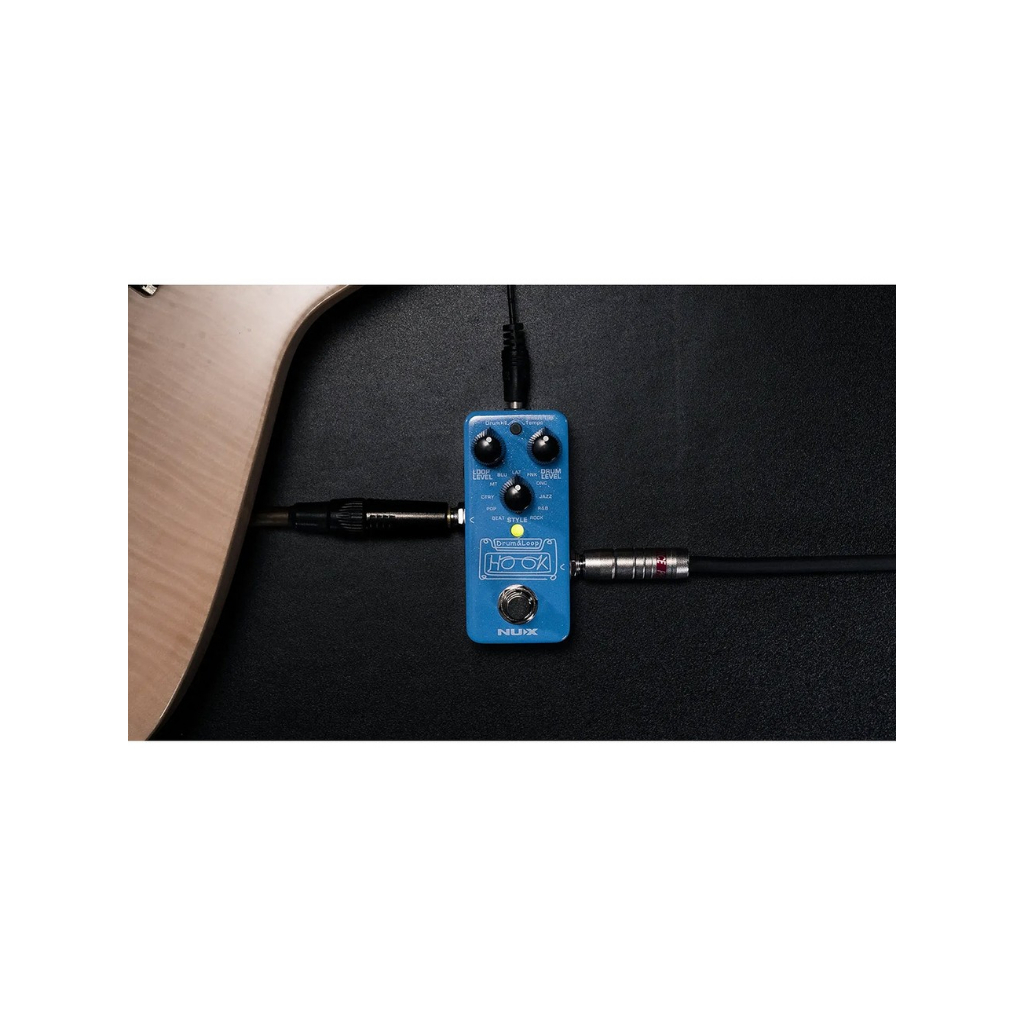 [MÃ ELMS500 GIẢM 500K] Bàn Đạp NUX HOOK Drum & Loop NDP-3 - Máy Nhịp Điệu & Vòng Lặp 24-bit chuyên n