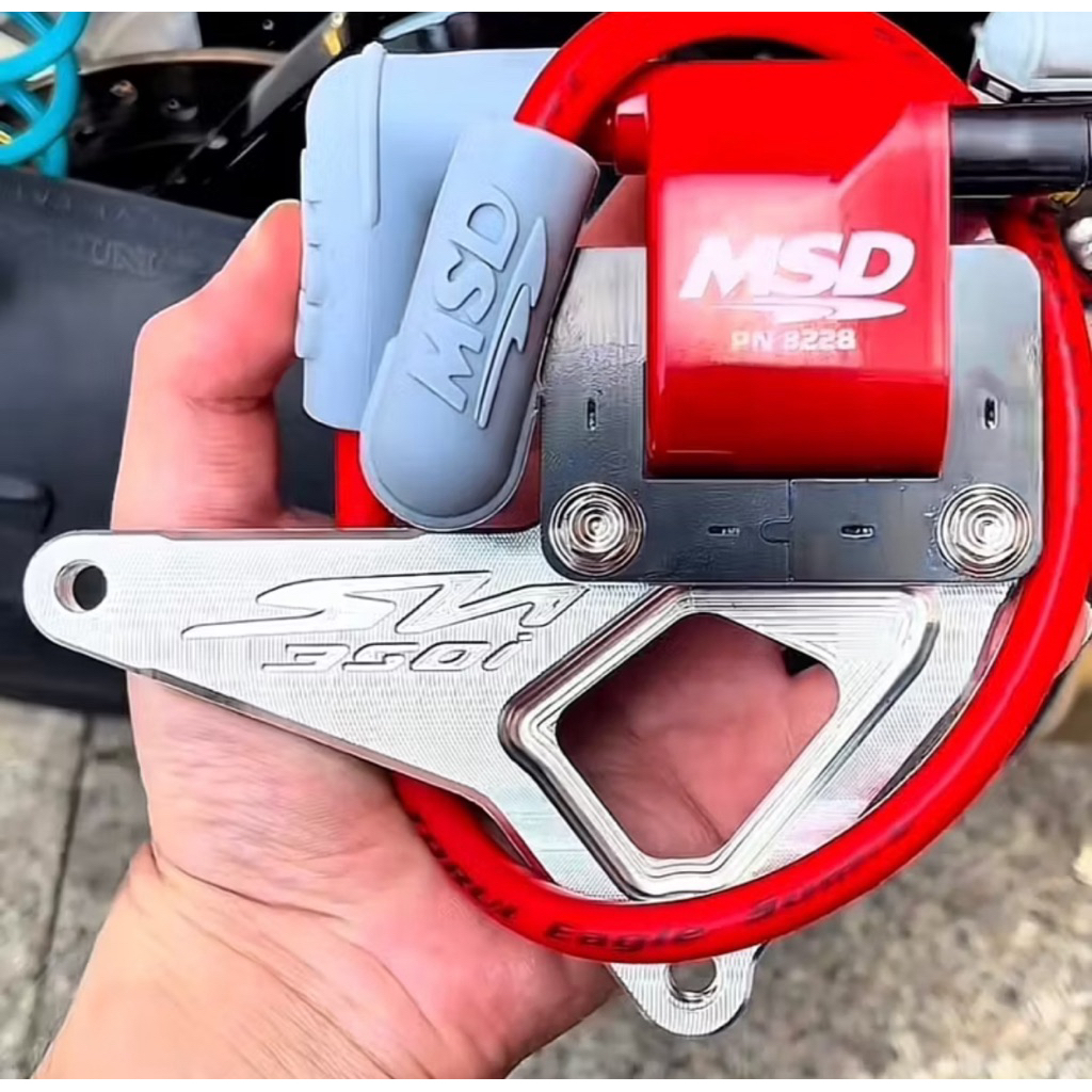 Pat mobin sườn MSD xe SH 350i lắp như zin nhôm CNC