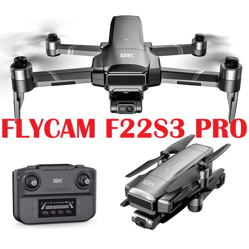 FLYCAM SJRC F22 S3 PRO 4K GPS