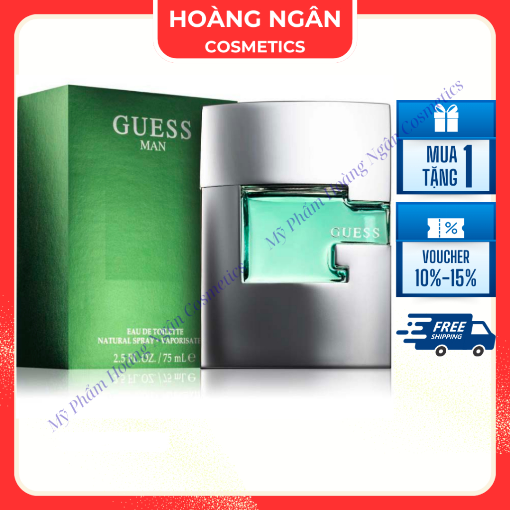 Nước Hoa Nam Guess Man EDT 75ml AUTH FULL BOX