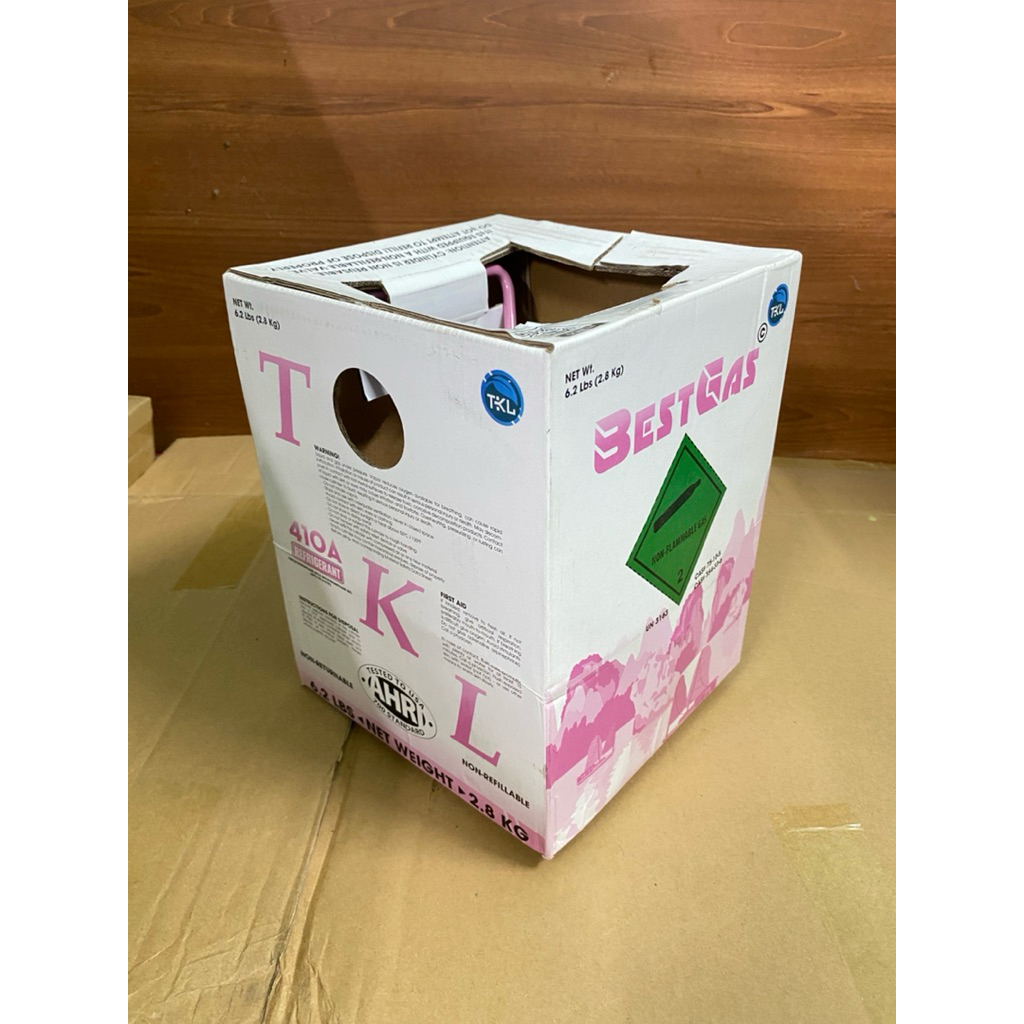 Gas lạnh R410A BestGas (TKL) Bình 2.8kg - Công Nghệ Ấn Độ, Làm Lạnh Siêu Tốc (Chính Hãng)