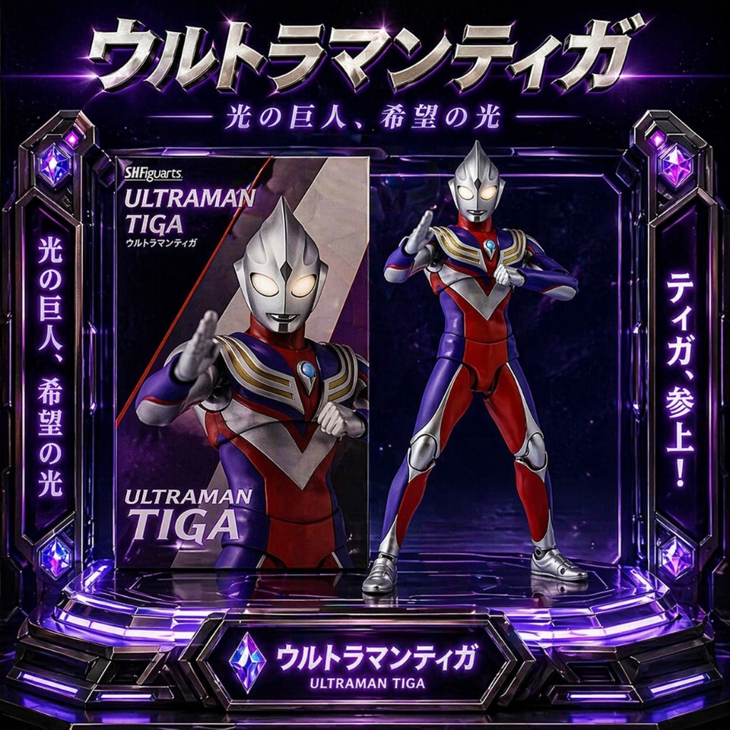 Mô hình full khớp ULTRAMAN Tiga 2180 3