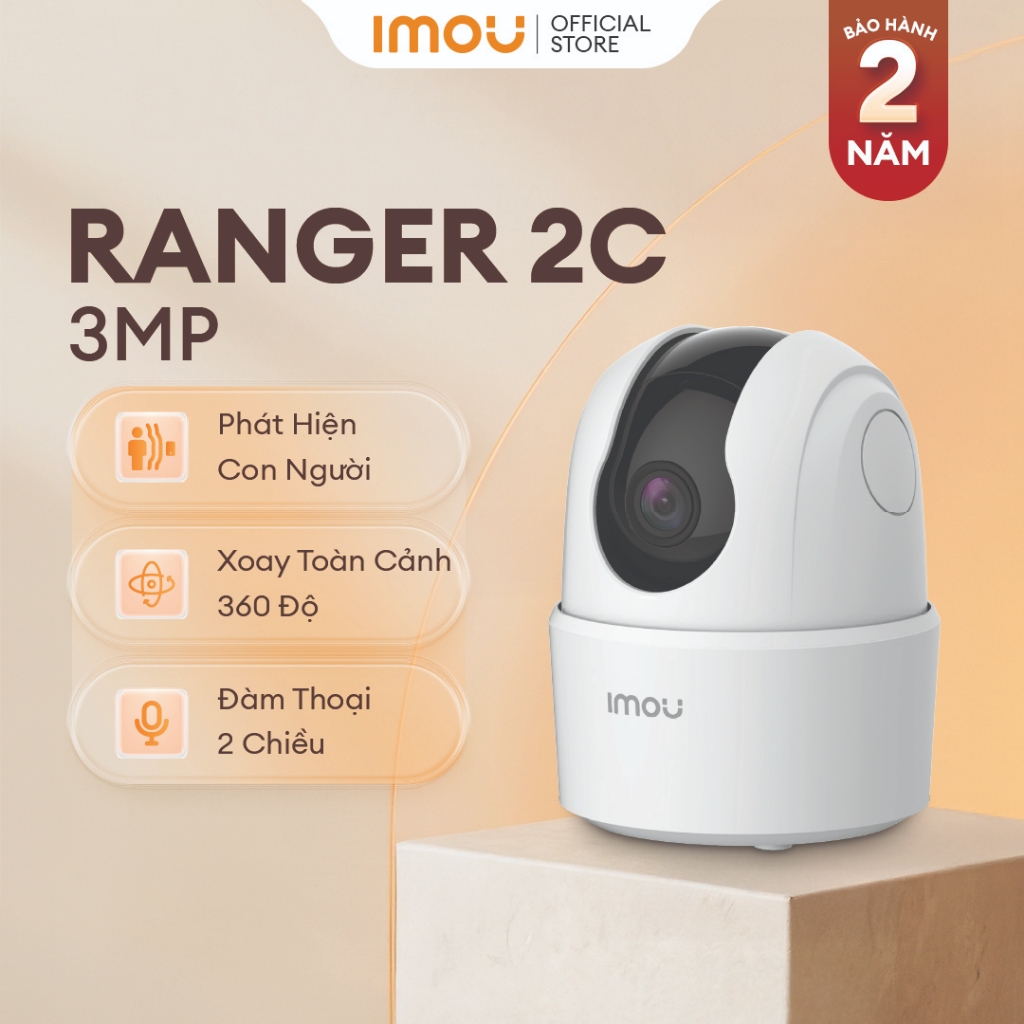Camera Wifi trong nhà Imou Ranger 2C Ranger 2 Pro I3MPI IPC-TA32CP IIPC-S2EP-3R1S I Đàm thoại hai ch