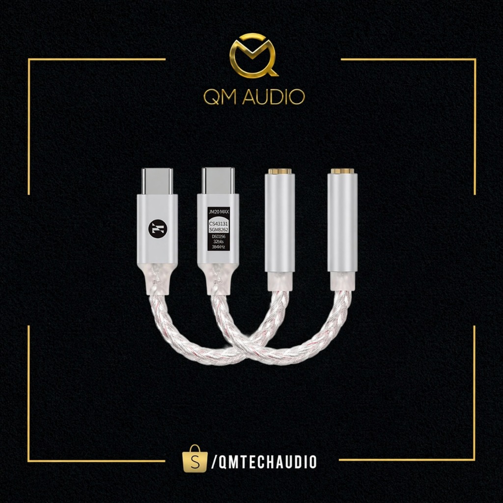 Dongle DAC JCALLY JM20 MAX - QM AUDIO