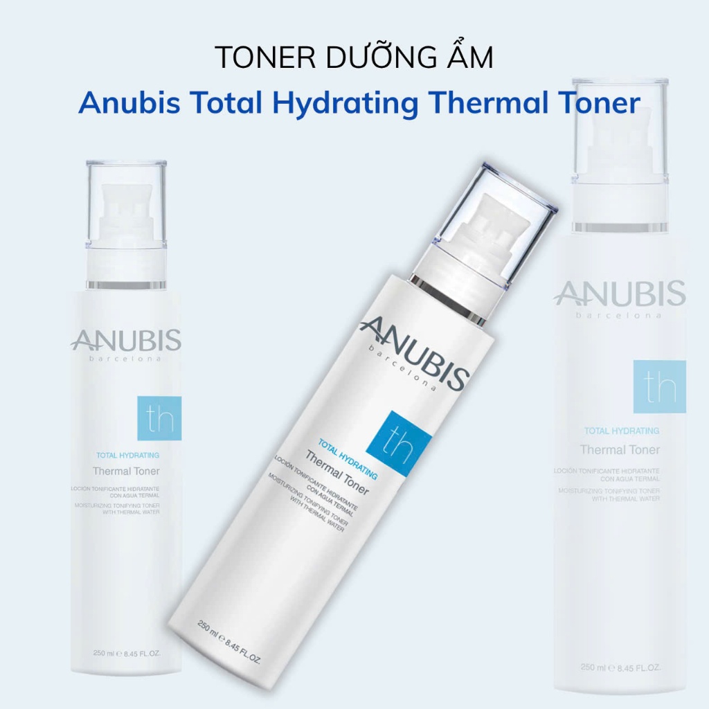 [CHÍNH HÃNG[ Nước cân bằng các loại da cần phục hồi ANUBIS Total Hidrating Thermal Toner 250ml