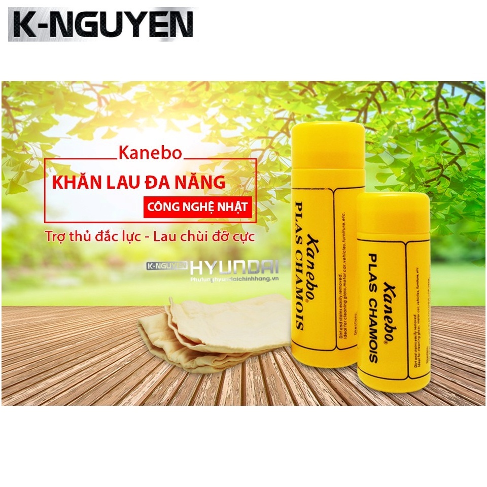 Khăn Lau Đa Năng Kanebo Màu Vàng  - Nhập Khẩu Chính Hãng - Siêu Thấm Hút - Không Để Lại Vết Ố