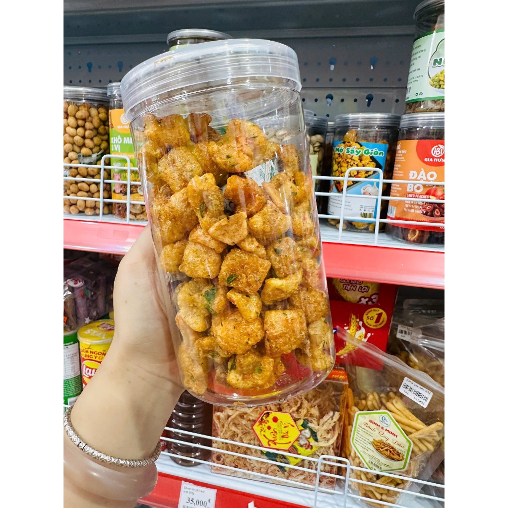 Tóp mỡ mắm hành giòn tan, Tóp mỡ chiên