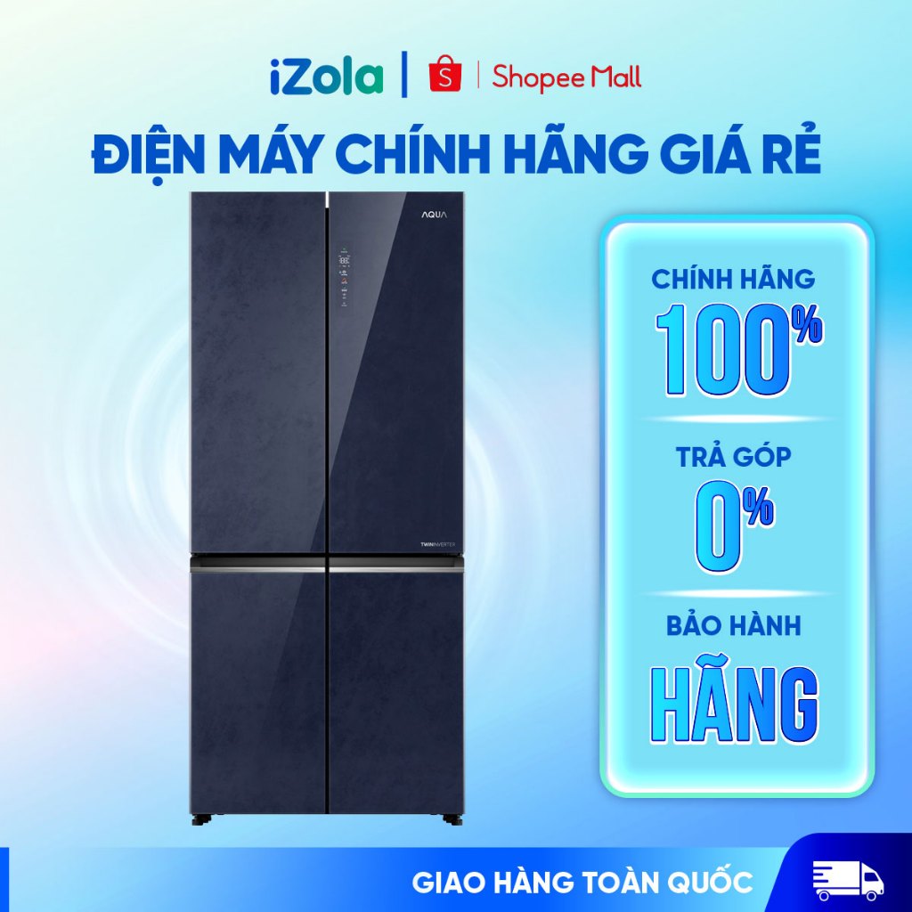 AQR-MA600XA(KGL)U1 - Tủ lạnh Aqua Inverter 522 lít AQR-MA600XA(KGL)U1 - Hàng chính hãng