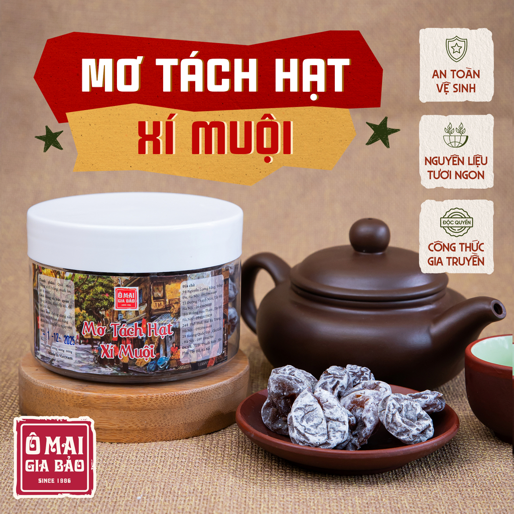Ô Mai Mơ Tách Hạt Xí Muội