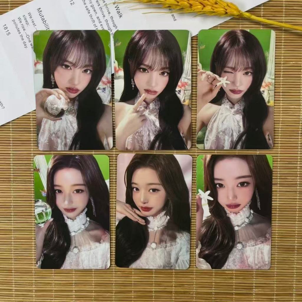 IVE 2026 FC Weekly Card Book Wonyoung, Liz Card