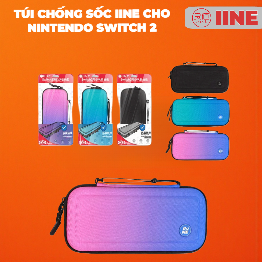 Túi Chống Sốc IINE cho Nintendo Switch 2