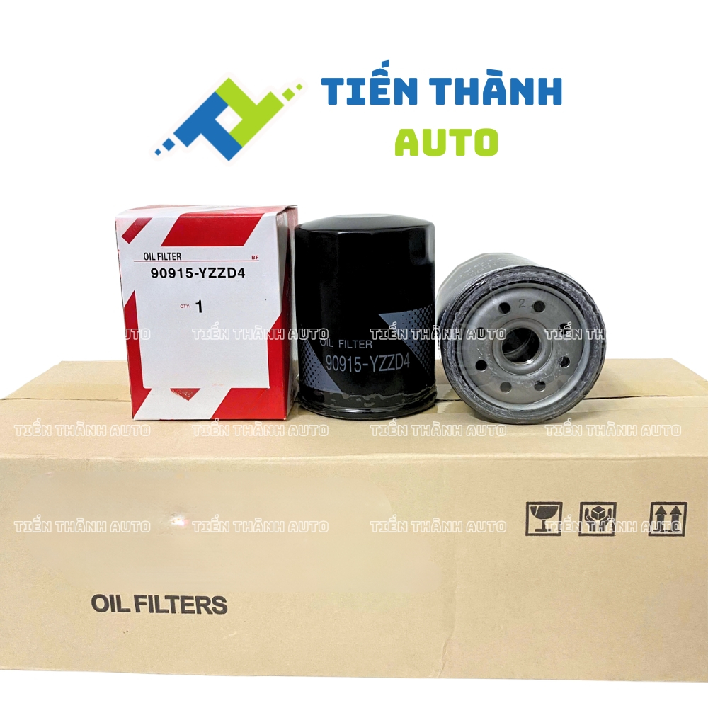 Lọc dầu, lọc nhớt xe Innova, Fortuner, Hilux, Hiace, Prado, Lancruiser mã 90915-YZZD4 (90915-ZZD4)