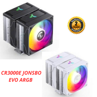 Tản Nhiệt CPU JONSBO CR3000E EVO ARGB SYNC MAIN BLACK (SẴN SK1700)
