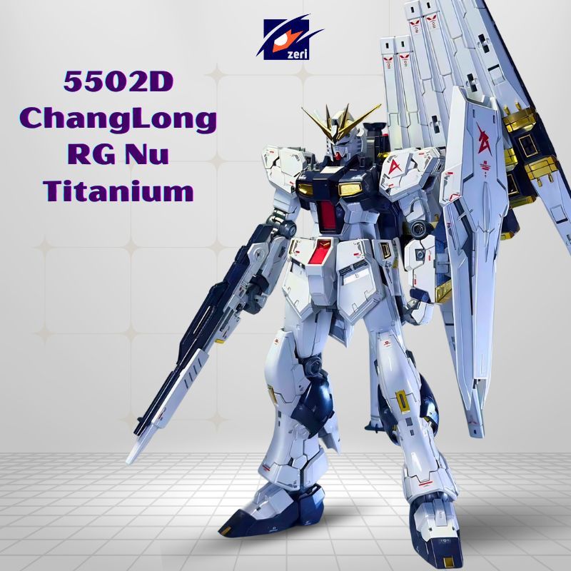 Mô Hình Lắp Ráp 5502D RG Nu Titanium ChangLong Tặng Base
