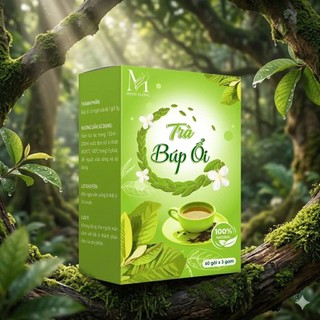 [Chính Hãng] Trà Búp Ổi Hộp 60 Túi Lọc Trà  Hỗ Trợ Cải Thiện Hệ Tiêu Hóa Chống Tiểu Đường