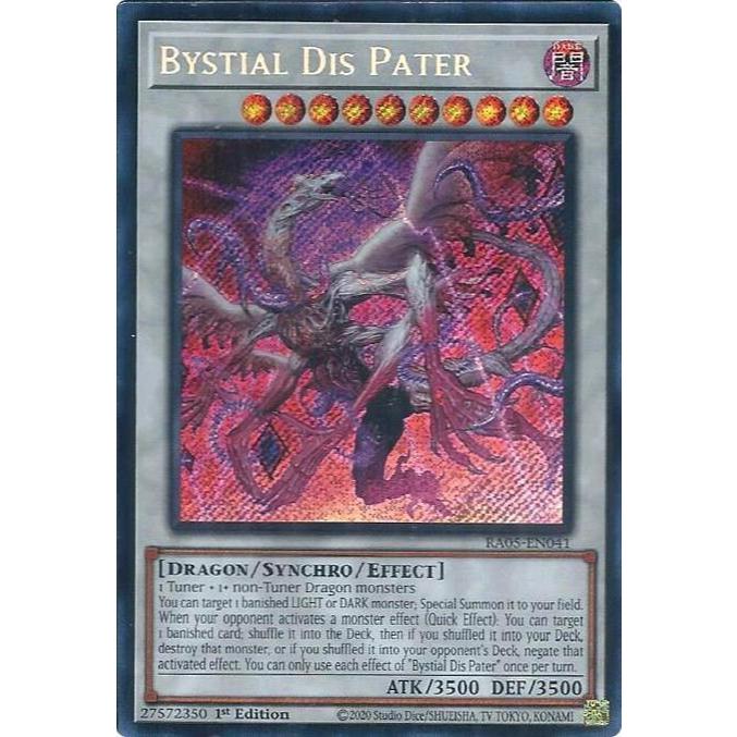 [ Bài Yugioh Chính Hãng ] RA05-EN041 Bystial Dis Pater