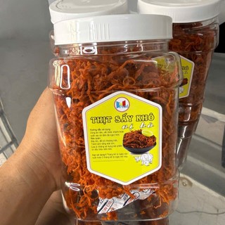THỊT SẤY KHÔ VỊ BÒ - ( Gà Giả Bò ) Hũ 300.gram Loại Ngon bò sợi 300g
