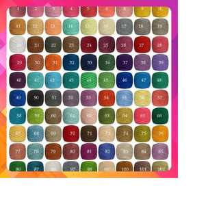 SỢI COTTON VIET NAM TRƠN 1MM (MÀU 1- 50) - MUA TỪ 6 CUỘN GIÁ SỈ