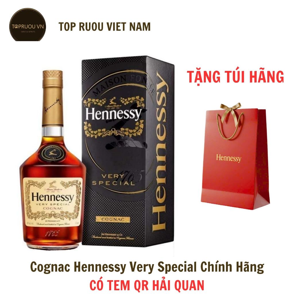 [Tặng Kèm Túi Hãng] Cognac Hennessy Very Special 700ml [TOPRUOUVIETNAM]