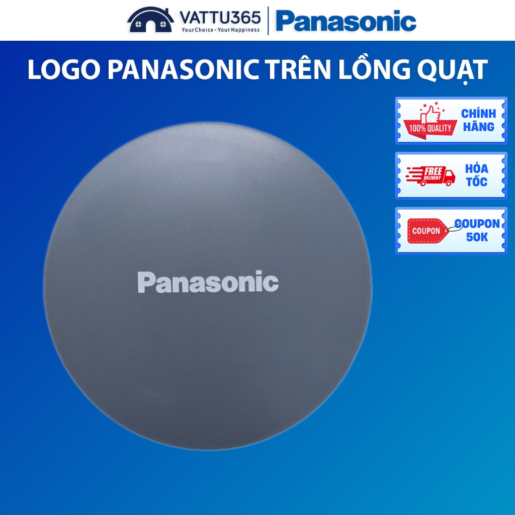 Mặt Logo Panasonic Trên Lồng Quạt F-409K/F-409MF-400C/F-308 | Hàng Chính Hãng, Sản Xuất Tại Malaysia