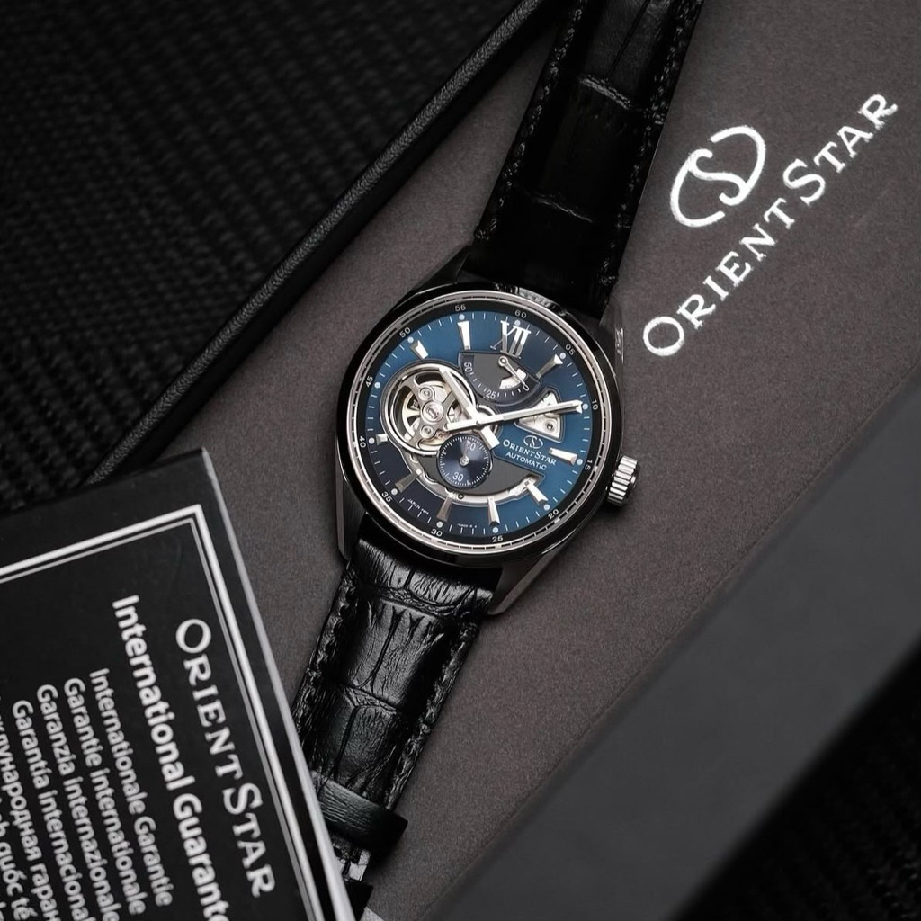 Đồng hồ nam dây da Orient Star Joker Automatic Contemporary Skeleton RE-AV0005L00B RE-AV0005L00Z