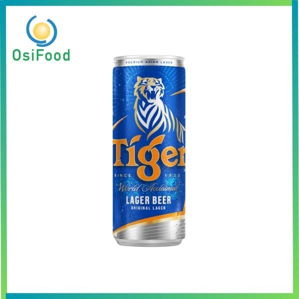 Bia Tiger lon 330ml
