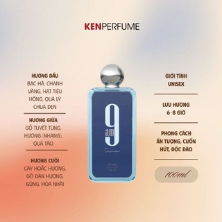 Nước hoa Fullseal 100ML Afnan 9AM | Nước Hoa Nữ | Ken Perfume