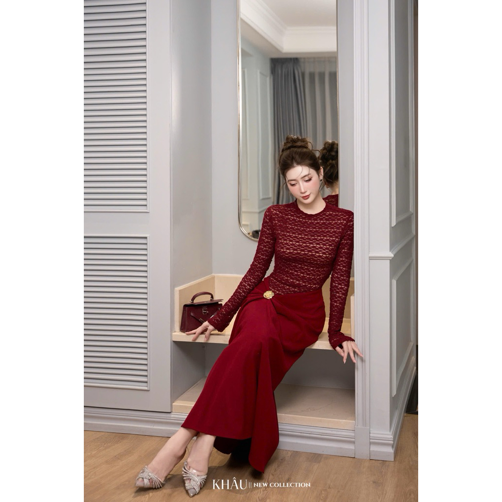 đầm body khâu design