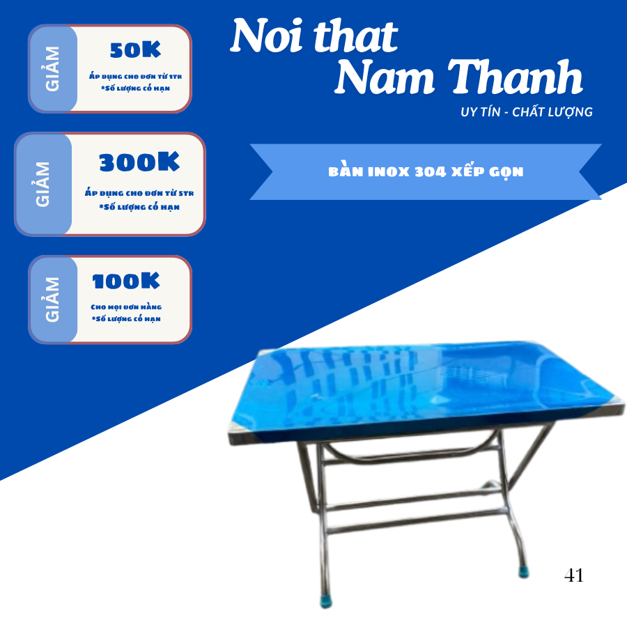 bàn inox gấp gọn, bàn học, bàn ăn( ship hỏa tốc)