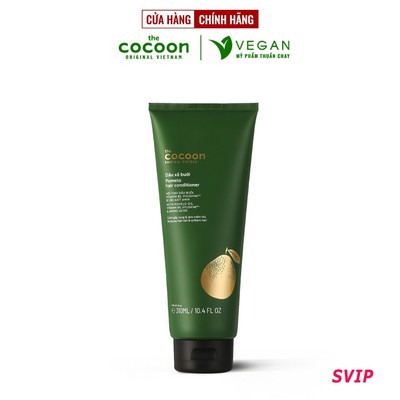[SVIP] Dầu xả bưởi Pomelo dạng TUÝP Cocoon 310ml thuần chay giúp tóc mềm mượt