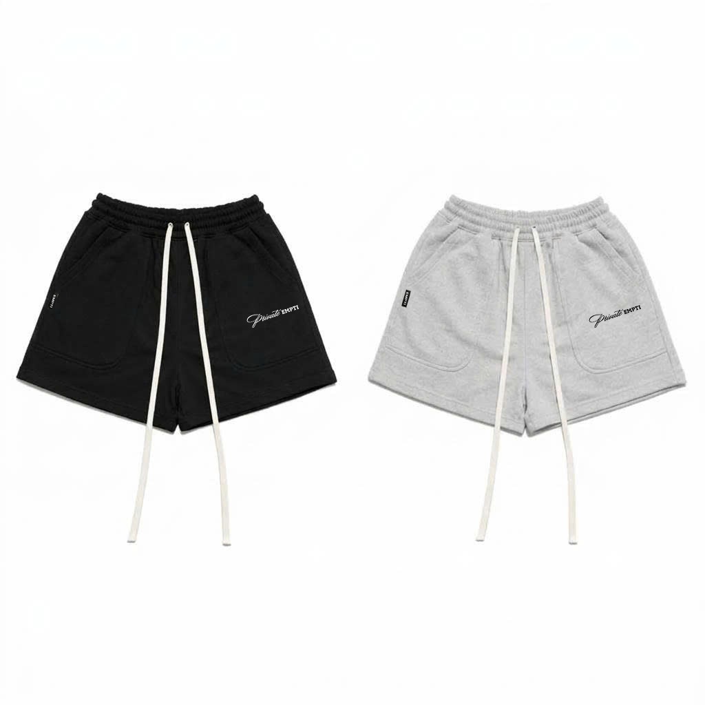 QUẦN SHORT PRIVATE EMPTI UNISEX CHÂN CUA (VER 2) QSS-02