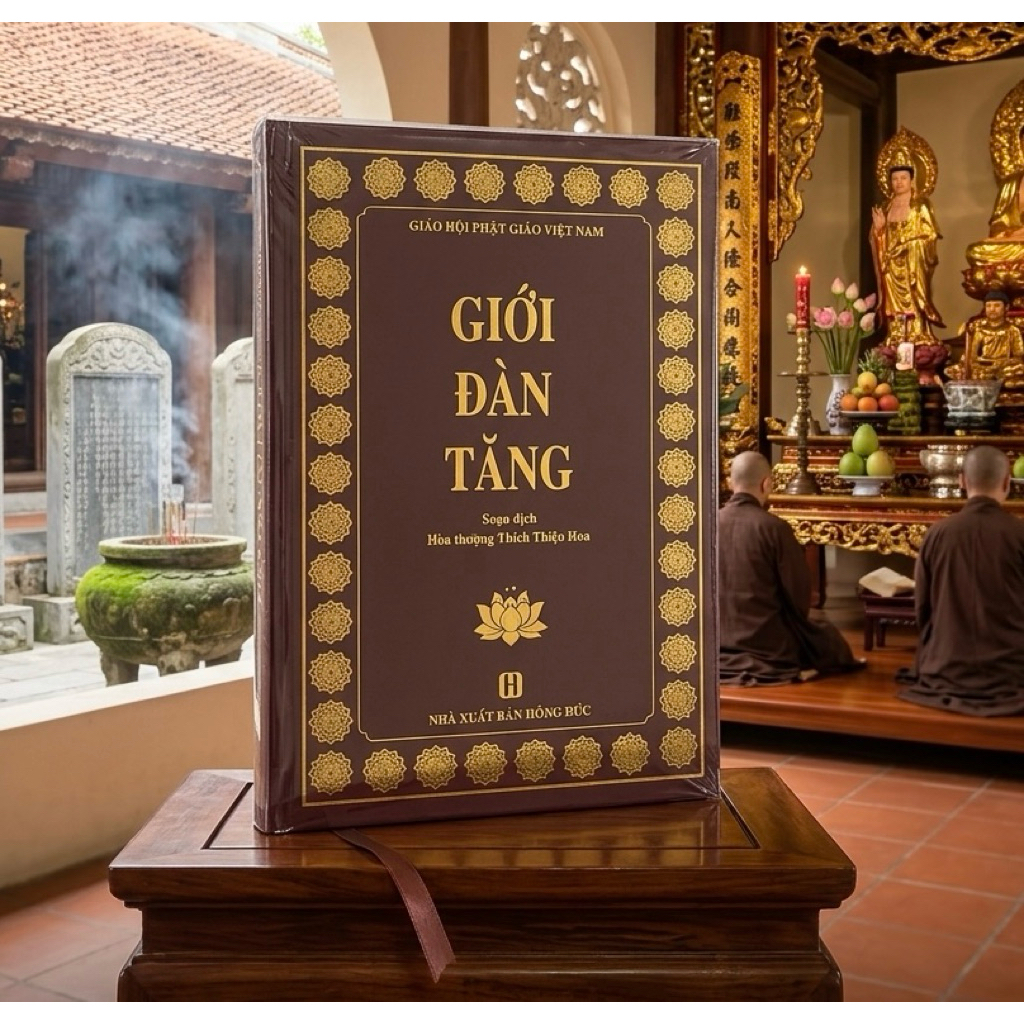 Sách - Giới Đàn Tăng (Bìa Da)