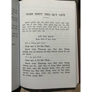 Sách - Giới Đàn Tăng (Bìa Da)