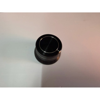 Núm volume nhôm đen lớn 2 vòng