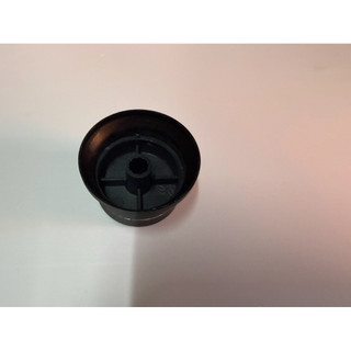 Núm volume nhôm đen lớn 2 vòng