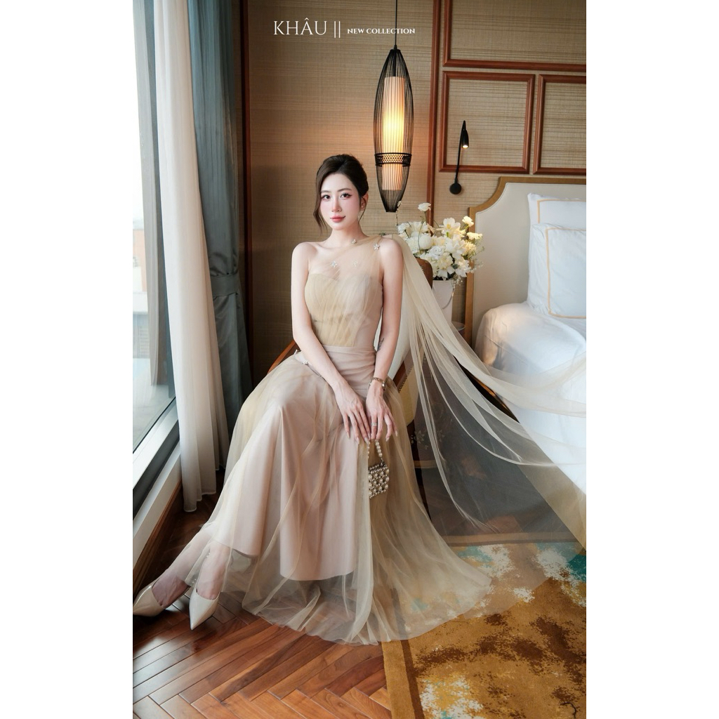 Đầm lưới voan Khâu Design
