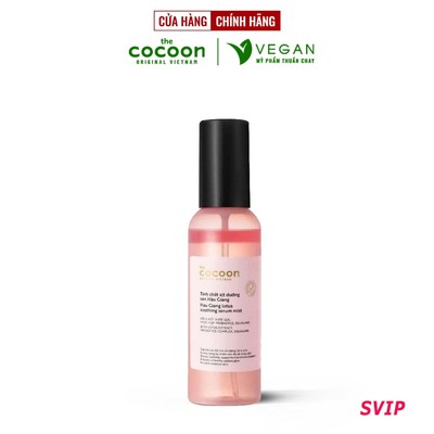 [SVIP] Tinh chất xịt dưỡng sen Hậu Giang Cocoon 100ml - Vegan Mỹ phẩm thuần chay
